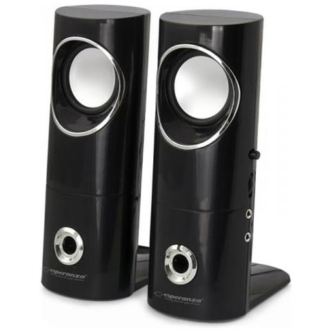 Altoparlanti Pc 2.0 Beat 6 W Nero - Foto 1