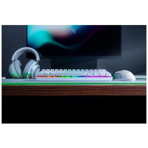 Tastiera Cablato RZ03-03392700-R3G1  per Gaming (Layout QWERTY) Colore Bianco - Foto 2