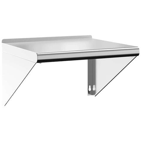 Mensola A Muro 50x45x31 Cm Argento In Acciaio Inossidabile - Foto 1