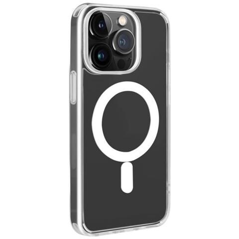 Custodia per IPhone 14 Pro Plastica Colore Trasparente - Foto 2