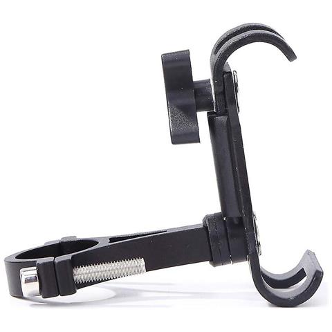 Supporto Per Telefono Da Bicicletta Supporto Girevole A 360° In Lega Di Alluminio Black - Foto 2