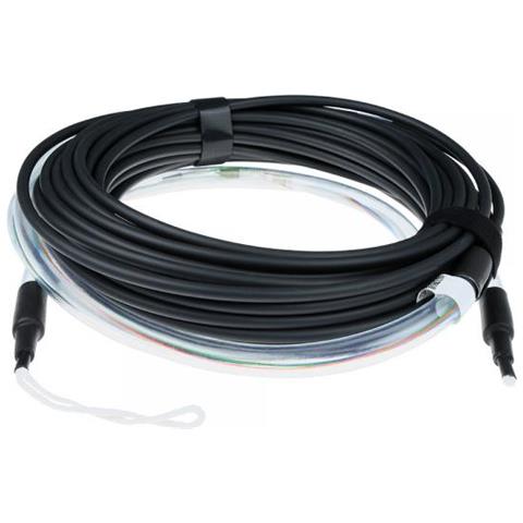 Rl4305 Cavo A Fibre Ottiche 50 M 8x Lc Om4 Nero - Foto 1
