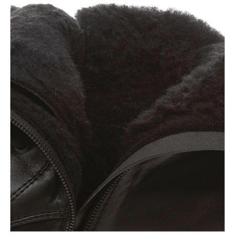 Black Casual Closed Booties Stivaletti Pelle Scarpe Donna Nero Eu 36, 948016/30-01 - Foto 3