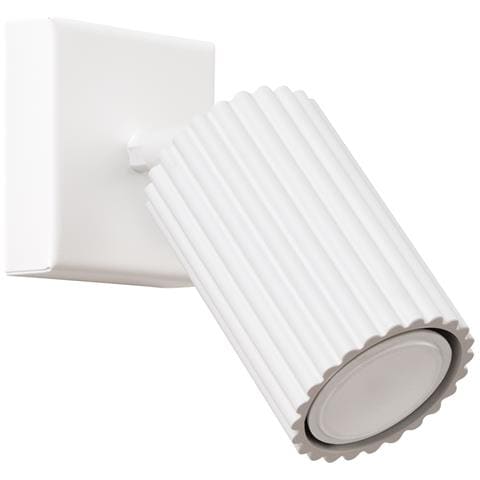 Lampada Da Parete Karbon Bianco Sl. 1540 - Minimalista Lampada Da Parete Bianco 8x8x16 Cm - Foto 1