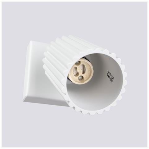 Lampada Da Parete Karbon Bianco Sl. 1540 - Minimalista Lampada Da Parete Bianco 8x8x16 Cm - Foto 8