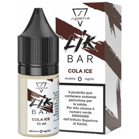 0mg - Lik Bar Cola Ice 10ml By Liquido Per Sigaretta Elettronica - Foto 2