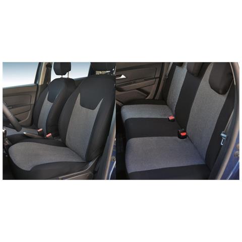 Serie Completa Coprisedili Personalizzati Dacia Duster 10> Tess. Millepunti Antracite - Foto 1