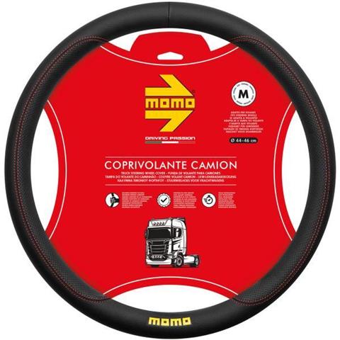 Coprivolante Truck Comfort Pvc Nero/cuciture Rosse 44-46 Cm - Foto 1