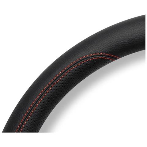 Coprivolante Truck Comfort Pvc Nero/cuciture Rosse 44-46 Cm - Foto 2