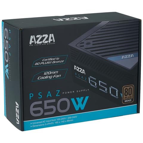 PSAZ-650W alimentatore per computer 20+4 pin ATX ATX Nero - Foto 2