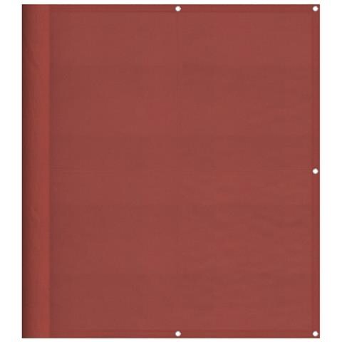 Paravento Balcone Terracotta 120x1000 cm 100% Poliestere Oxford - Foto 1