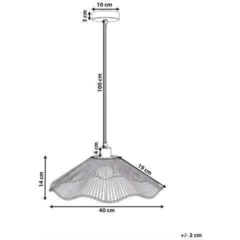 Lampadario Migori Carta Naturale - Foto 7