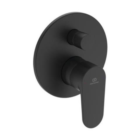 Cerafine O Bd135 Parte Esterna Miscelatore Doccia Incasso - Nero Opaco 2 Uscite Da Ordinare - Foto 1