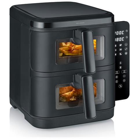 FR 2468 Doppia 11 L Indipendente 2800 W Friggitrice ad aria calda Nero - Foto 4