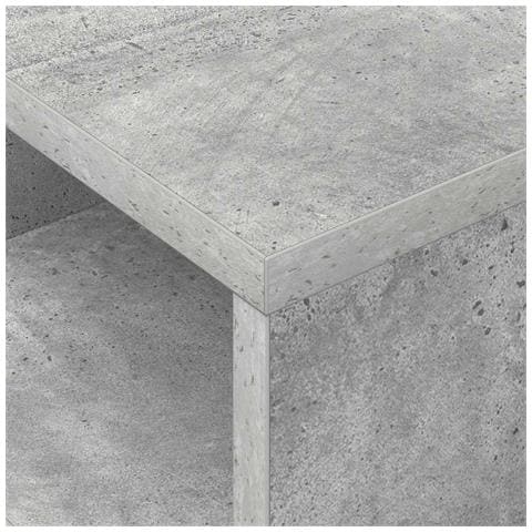 Tavolino 2 pcs Grigio cemento 30,5 x 30 x 45 cm - Foto 9