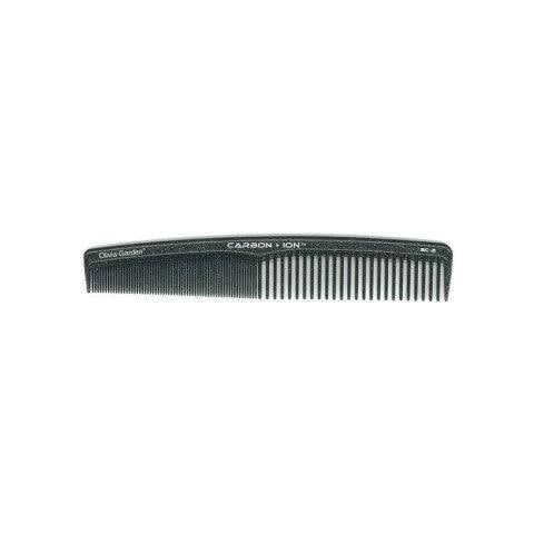 Pettine Per Capelli Con Denti Radi Per Taglio Carbon + Ion Sc2 18 Cm - Foto 1