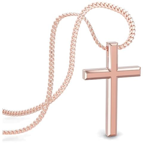 Collana In Acciaio Inox 316l [harmony] - Oro Rosa - Foto 1