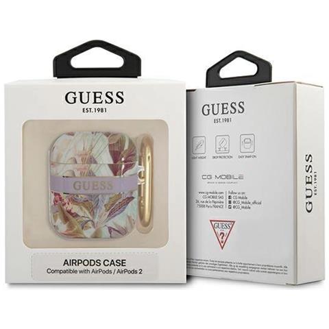 Indovina Gua2hhflu Airpods Custodia Viola /viola Collezione Cinturini Floreali - Foto 1
