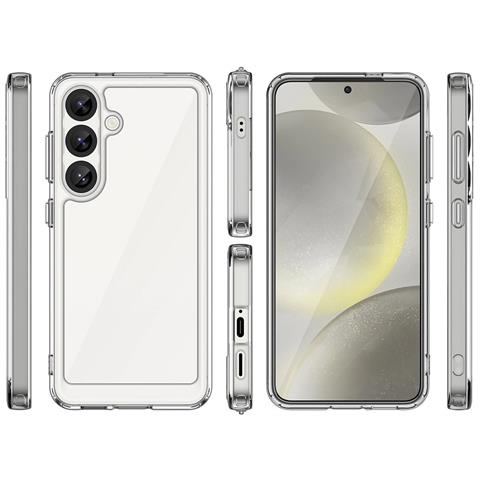 Custodia In Silicone Trasparente Con Cornice In Gel Per Xiaomi Redmi Note 14 Pro+ 5g - Foto 2
