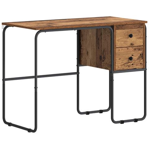 Scrivania con Spazio di Archiviazione Legno di quercia - Foto 1