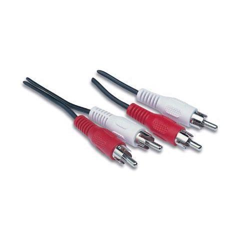 ICOC RCA-050 - Cavo Prolunga Stereo RCA Chinch 2x RCA M / M 5mt - Foto 1