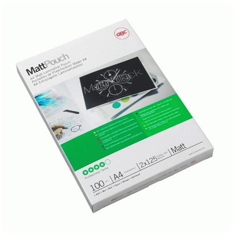 Pouches per plastificatrici GBC - 2x75 micron (150 totali) - 3747240 (conf. 100)  - Foto 1