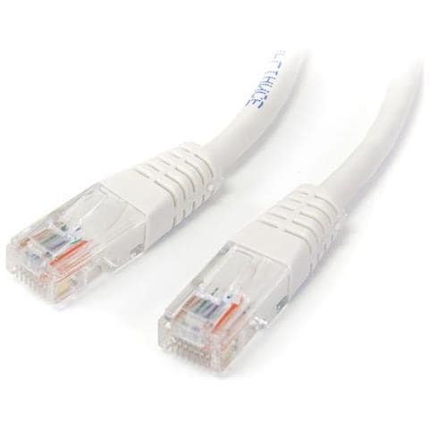 Cavo patch UTP Cat5e RJ45 modellato bianco da 15 m Cat 5e - Cavo patch da 15 m - Foto 1