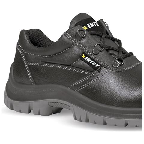 Scarpa antinfortunistica N 43 in tomaia impermeabile in pelle stampata - Foto 3