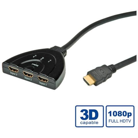 HDMI Switch, Automatic, 3-way - Foto 5
