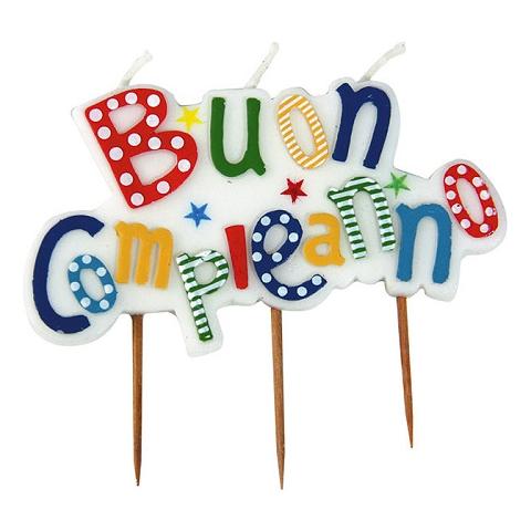 Candela Buon Compleanno Con Picks - Foto 1