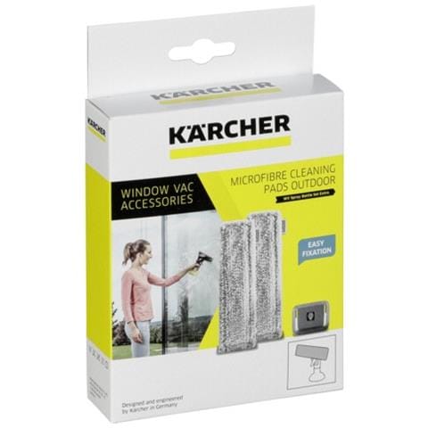 Copertura Mop Microfibra per la Pulizia dei Vetri Colore Bianco - Foto 1