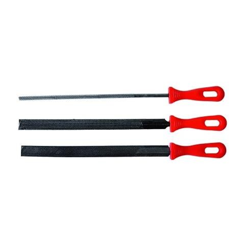 Set 3 Lime Per Ferro Rettangolare Tonda Mezzatonda Assortimento Hobby - Foto 2