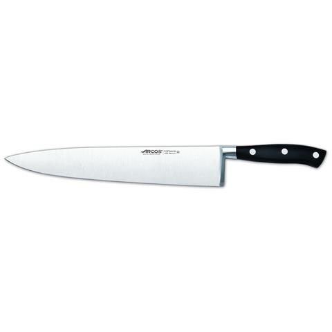 Serie Riviera - Coltello Da Cucina - Acciaio Inossidabile Forgiato Nitrum 300 Mm - Manico Polioxymetilene (pom) Colore Nero - Foto 1