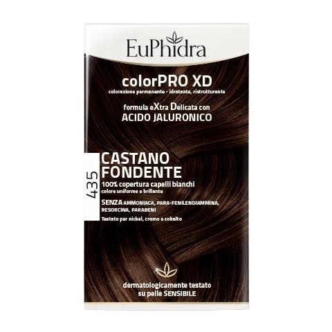 Colorpro Xd 435 Castano Fondente Gel Colorante Cape Lli In Flacone + Attivante + Balsamo + Guanti - Foto 1