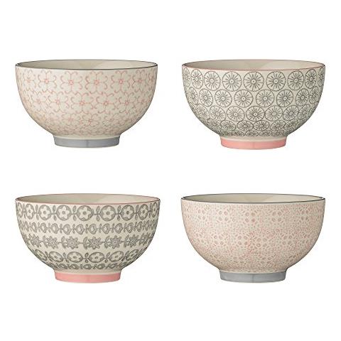 Cecile Ciotola Rosa / grigio (ø 13,5 X 7,5 Cm; Set Di 4)  - Foto 1