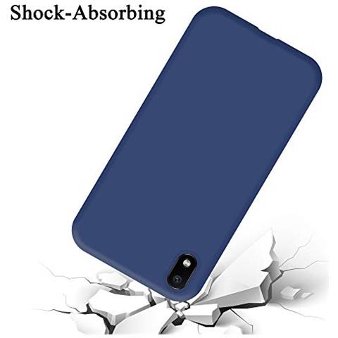 Custodia Compatibile Con Xiaomi Redmi 7a In Liquid Blu - Coperchio Protettivo In Silicone Tpu Flessibile - Foto 2