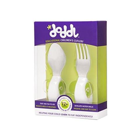 Spoon And Fork Set Lime Green 25 G - Foto 1