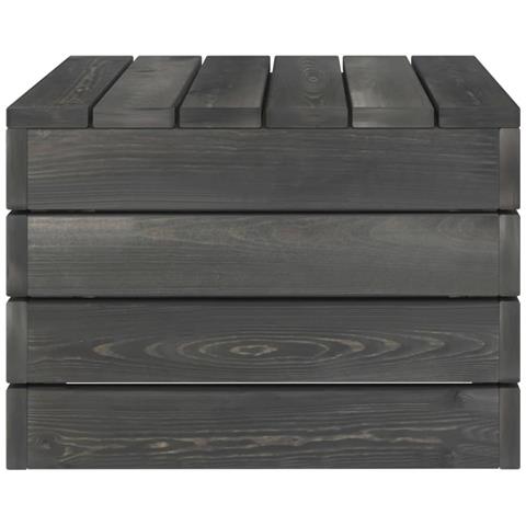 Set Divani da Giardino su Pallet 2 pz con Cuscini Massello Pino - Foto 2