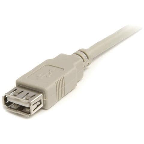 Cavo prolunga USB 2.0 da 3m da A ad A - Maschio / Femmina - Foto 3
