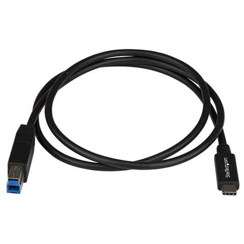 Cavo USB-B a USB-C USB 3.1 - 1m - Cavo Stampante USB Tipo-C (10Gbps)  - Foto 2