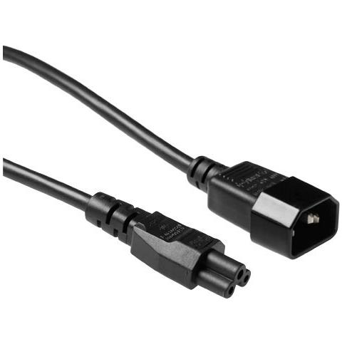 AK5028 2m Accoppiatore C14 Accoppiatore C5 Nero cavo di alimentazione - Foto 1