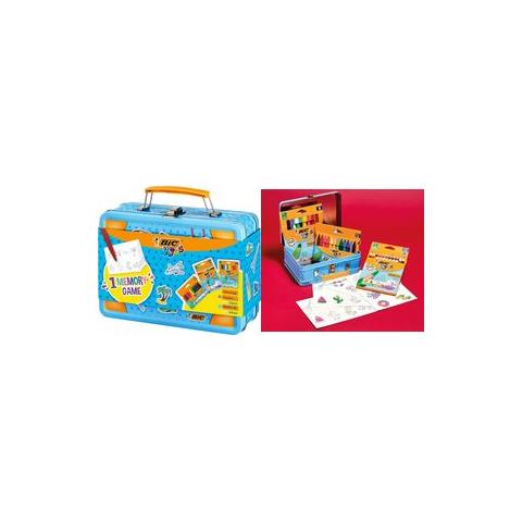 Kids Reisemalset Memory Game, Im Metallkoffer, 64-teilig Mae Koffer: (b) 207 X (t) 157 X (h) 71 Mm, - 1 Stck (9782211) - Foto 1