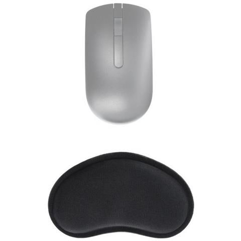 Poggia Polso Morbido Da Mouse Ergonomico Con Poggia Polso 130x78x25mm Black - Foto 2
