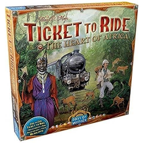 Ticket To Ride The Heart Of Africa Espansione Del Gioco Da Tavolo Gioco Da Tavolo Per Adulti E Famiglie Gioco Del Treno Eta 8+ Da 2 A 5 Giocatori Tempo Di Riproduzione Medio 30-60 Minuti Realizzato Da Giorni Di Meraviglia - Foto 1