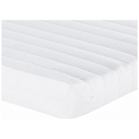 Divano Letto Estraibile Con Materassi Crema 90x200 Cm Tessuto - Foto 9