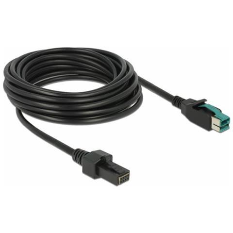 85486 Cavo Di Alimentazione Nero 5 M Poweredusb - Foto 3