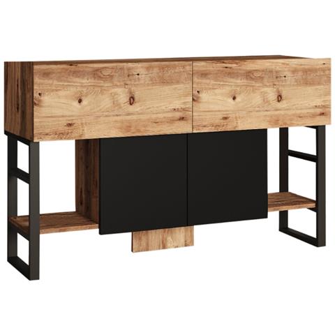 Console Con Ripiani Stile Industriale Tari - Foto 1