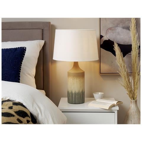 Lampada Da Tavolo Calvas Ceramica Multicolore - Foto 1