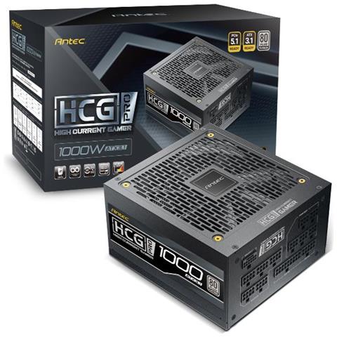 Alimentatore HCG 1000 W ATX3 PFC attivo Modular 80+ Platinum - Foto 1