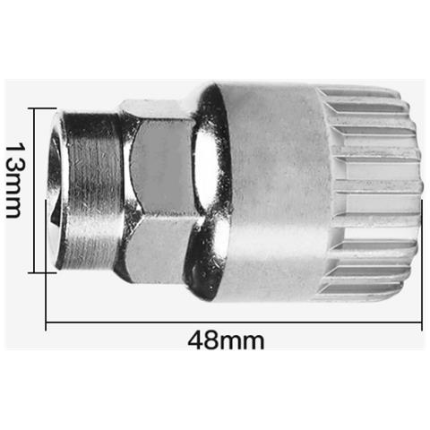 Manicotto Volano Per Strumento Movimento Centrale Mountain Bike Silver - Foto 6